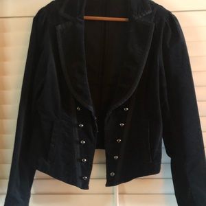 Military Style Cropped Jacket